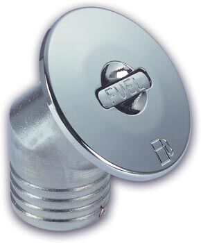 NABLE ط 38 MM ESSENCE (FUEL) LAITON CHROME  COUDE 45°
