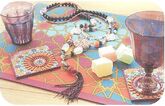 LOT DE 2 SETS DE TABLE SILICONE MOUCHARABIEH - 42 X 33CM image 1