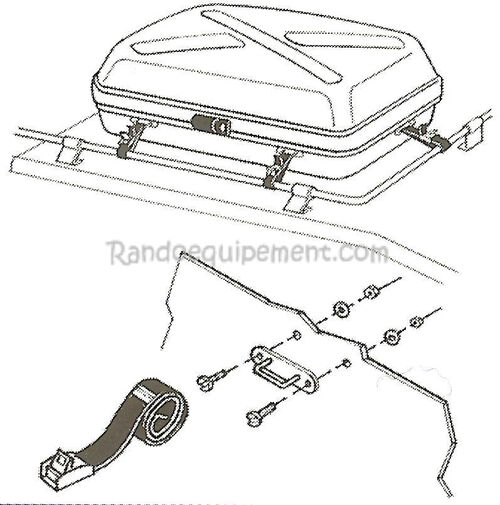 KIT DE MONTAGE POUR CARRY-ALL BOX ET COFFRES