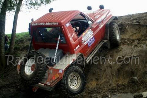 x TOYOTA 4Runner REHAUSSE 50 mm
