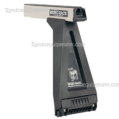 PIEDS LATERAUX RHINO-RACK POUR BARRE DE TOIT POUR VEHICULES A GOUTTIERES / 280