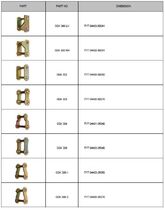 Accessoires pour lames: jumelles pour lames de suspension image 1