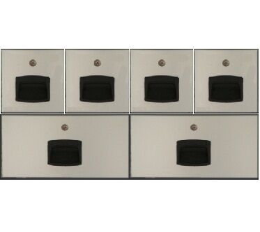 x COFFRE A TIROIRS AMENAGEMENTS 900 x 450 x 900  CAR'BOX 1212/90