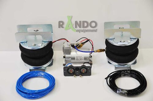 SUSPENSIONS A AIR+COMPRESSEUR+PANNEAU DE GONFLAGE DOUBLE MANO
