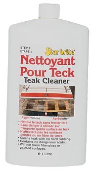 NETTOYANT TECK ET BOIS PRECIEUX (TEAK CLEANER) 3.78 LITRES STAR BRITE