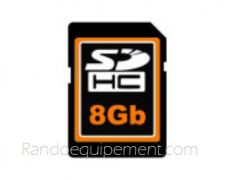 Carte SD  8GO pour GPS 4X4