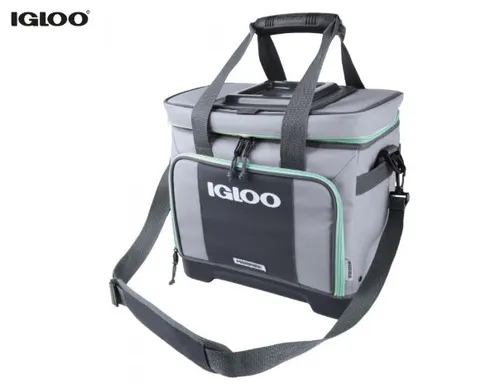 glaciere-souple-portable-igloo-matelasse-anti-glisse-zipe-avec-poignee glaciere-souple-portable-igloo-matelasse-anti-glisse-zipe-avec-poignee