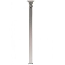 Pied De Table Télescopique électrique Pour Camping-car - Alliage Aluminium, Télécommande, Capacité 60 Kg - Hauteur Réglable 25-59 Cm (argent)