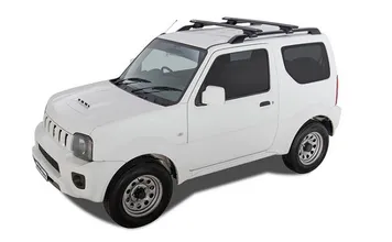 suzuki-jimny-barre-de-toit-transversale-rhinorack-sur-rails-longitudinaux