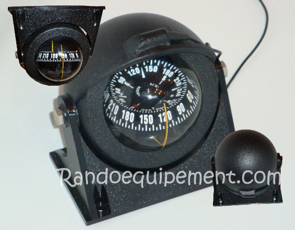 Compas magnétique en bateau - Compas de navigation