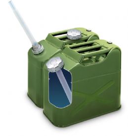 JERRICAN 10 LITRES - Jerrycan acier 10L