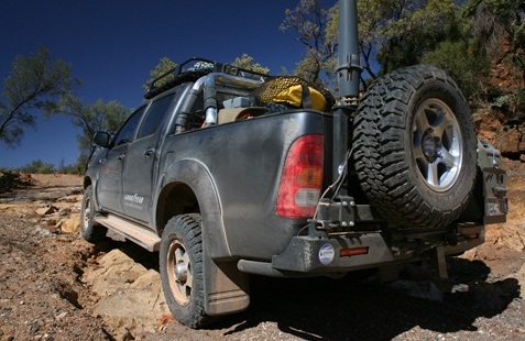 TOYOTA  75 HZJ / BJ75 PORTE-ROUE GAUCHE / DROIT  KAYMAR