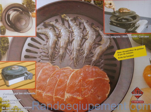 x GRILLE DE CUISSON POUR RECHAUD - PLANCHA pour RECHAUD A GAZ