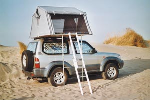 TENTE DE TOIT TISSUS DUNE James Baroud Option AUVENT