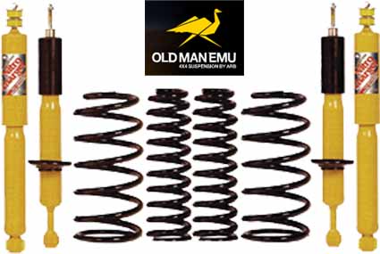 Kit de suspensions TOYOTA 100 HDJ Ressorts MEDIUM - Lames Ressorts et BT