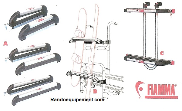 x PORTE-SKI 4 X 4 SNOW BACK  PM - SNOW PRO 3