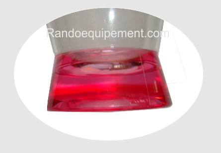 x VERRE 500ML PIED CERISE