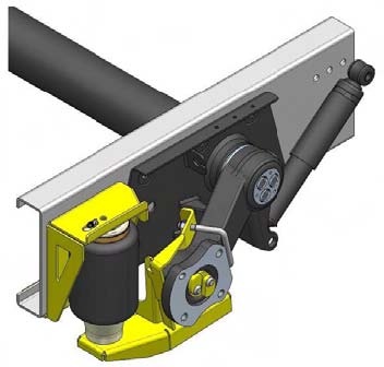 x AL-KO X230 Suspension pneumatique auxiliaire STANDARD