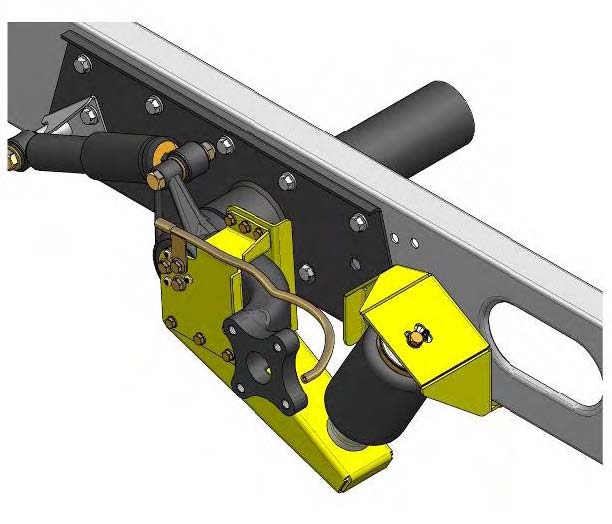 x AL-KO X250 Suspension pneumatique auxiliaire ESSIEU STANDARD