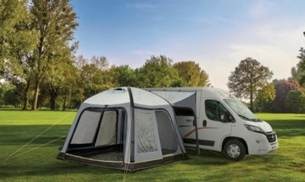 Auvent indépendant gonflable pour Van et fourgon - Équipement caravaning