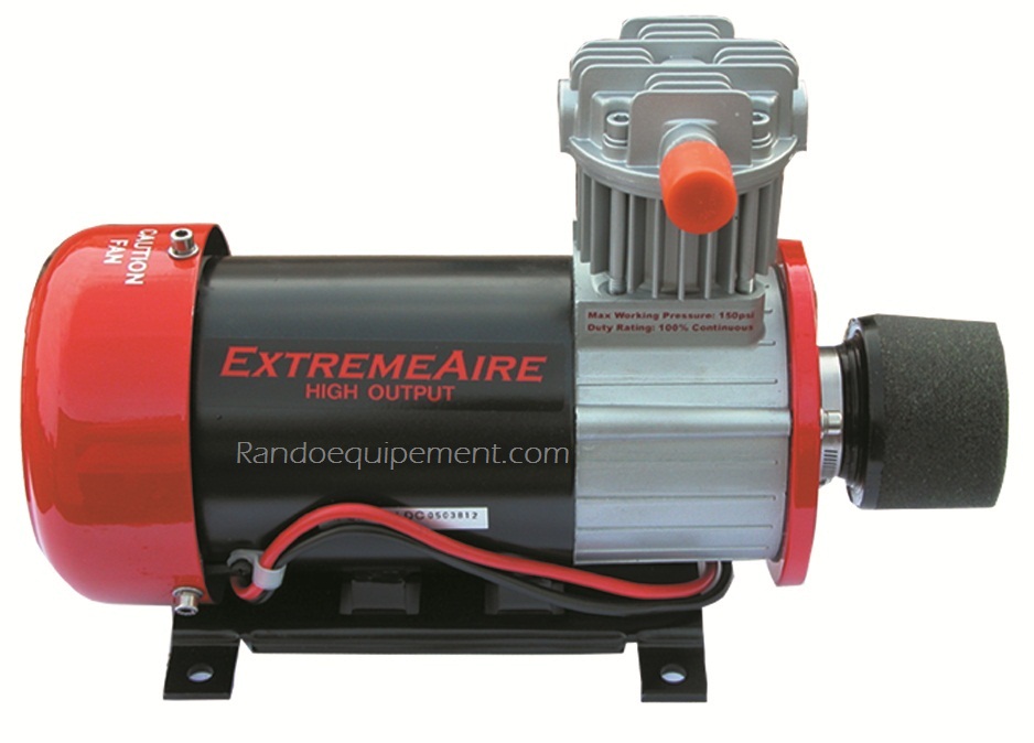 COMPRESSEUR EXTRÊME AIR 7M3 12V-0.75HP-49AMPS-114L/MIN (P.A)