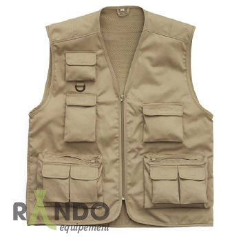 gilet multipoches randonnée