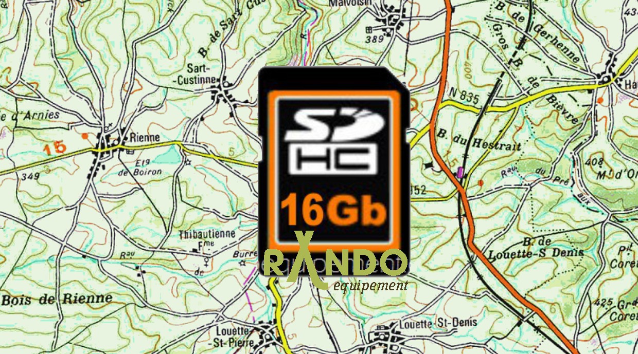 Cartes Europe Centrale Sur Carte Sd 16go Pour Gps Navigattor