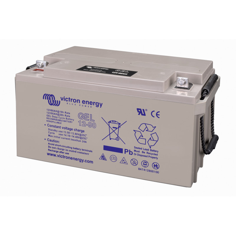 Batterie AGM 12V à décharge lente - 100Ah - Abri Services