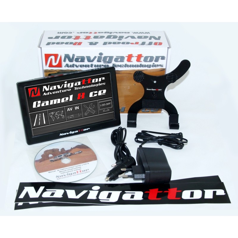 GPS NAVIGATTOR YAK 5 Navigateur GPS POUR MOTO QUAD BUGGY VELO - PACK IGO8  EUROPE et CARTES + SD32G