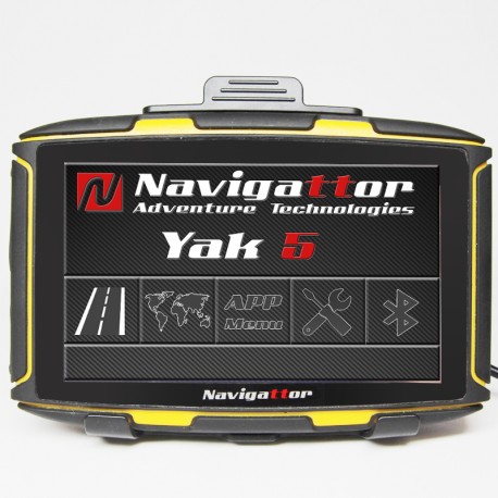 GPS NAVIGATTOR YAK 5 Navigateur GPS POUR MOTO QUAD BUGGY VELO - PACK IGO8  EUROPE et CARTES + SD32G