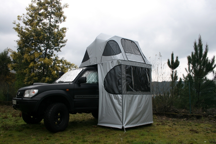 300x200cm - Tente de toit de voiture, Auvent d'abri de voiture