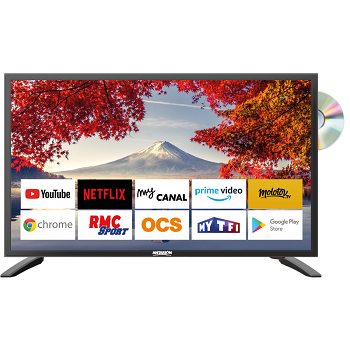 TV ANTARION 19'' - SMART TV UHD 47CM - TÉLÉVISEUR CAMPING-CAR BATEAU